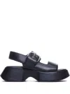 Vic Matie Sandals In Black