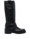 Vic Matie 55mm Pampas Leather Boots In Multi