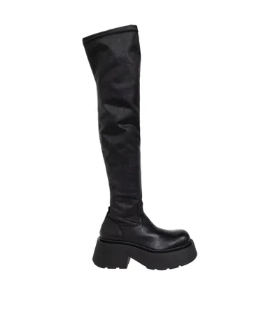 VIC MATIE VIC MATIE SCULPTED HEEL PLATFORM SHOES