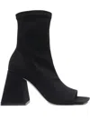 Vic Matie 90mm Suede Ankle Boots In Black