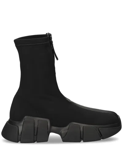 Vic Matie Vic Matié Ankle Boots With Zip Closure And Sole In Black