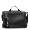 Vic Matie Logo Handbag In Black