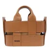 Vic Matie Leather Handbag In Brown