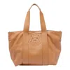 Vic Matie Double Handle Tote Bag In Brown