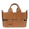 Vic Matie Leather Handbag In Brown