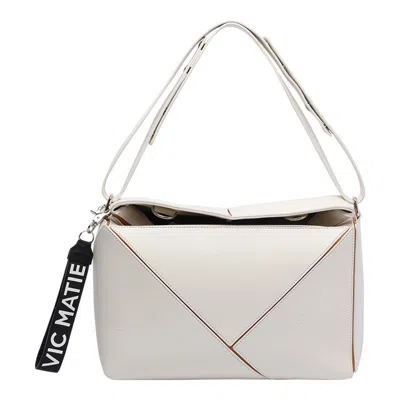 Vic Matie Bags In White