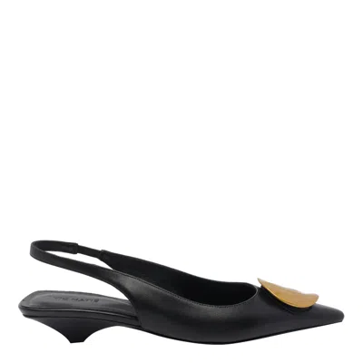 Vic Matie Baron Slingback Pumps In Black