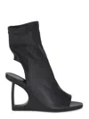 Vic Matie 100mm Open-toe Boots In Multi