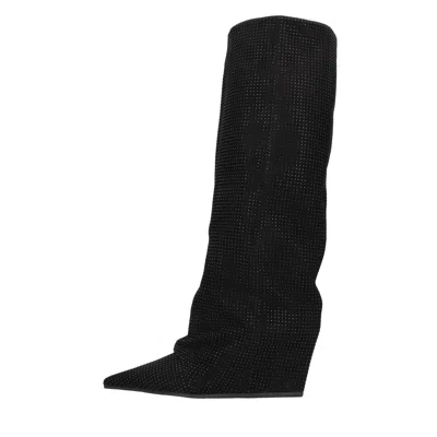 Vic Matie Boots In Black