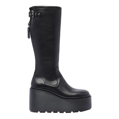 Vic Matie Boots In Black