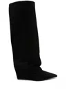 Vic Matie 100mm Stud-detailed Boots In Black