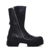 Vic Matie Gospel High Heels Ankle Boots In Black Leather In Black