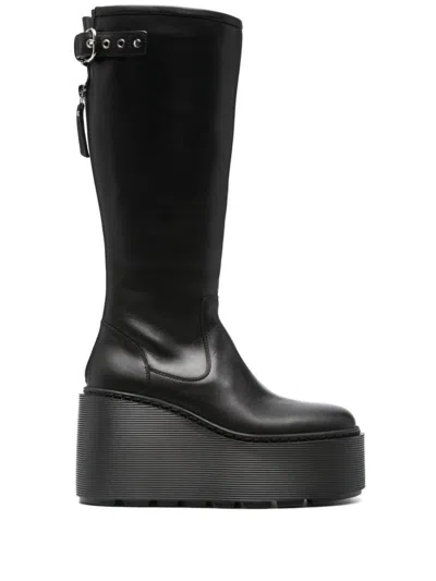 Vic Matie Boots In Black