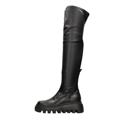 Vic Matie Boots Black In Nero Neri E Grigi
