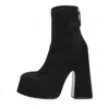 Vic Matie Boots In Nero Neri E Grigi
