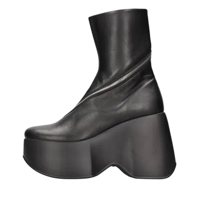 Vic Matie Boots Black In Nero Neri E Grigi