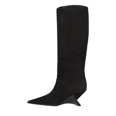 Vic Matie Boots Black In Nero Neri E Grigi