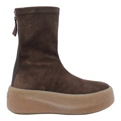 Vic Matie Boots In Brown