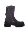 Vic Matie Silverstone Suede Ankle Boots In Grey