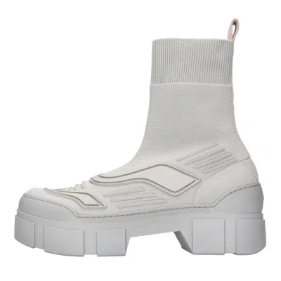 Vic Matie Boots Grey In Grigio Metallici E Grigi