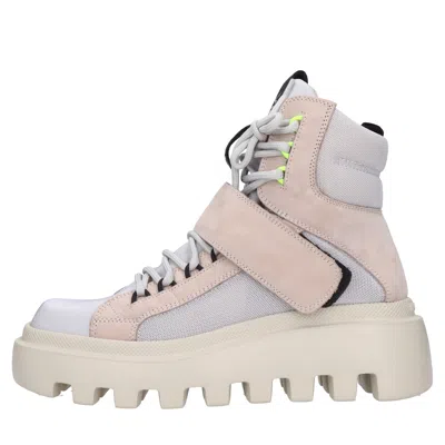 Vic Matie Boots Grey In Grigio Neri E Grigi