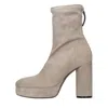Vic Matie Boots Grey In Grigio Neri E Grigi