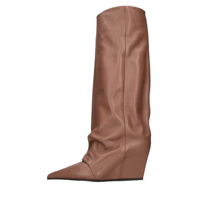 Vic Matie Boots In Brown