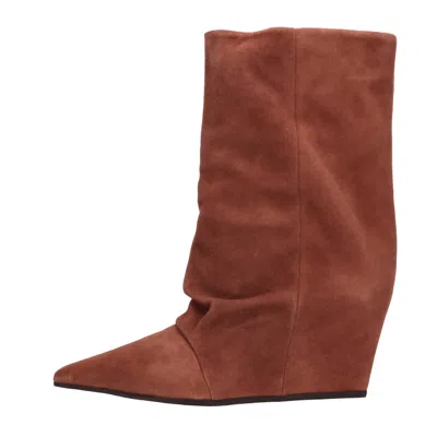 Vic Matie Boots In Brown