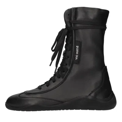 Vic Matie Boots In Black