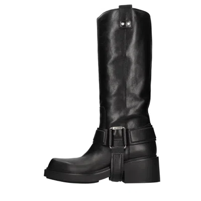 Vic Matie Boots In Nero Scuri