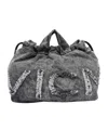Vic Matie Brushed Effect Handbag In Black