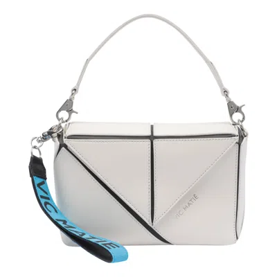 Vic Matie Crossbody Bag In White