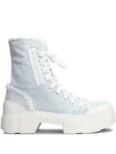 VIC MATIE DENIM 500 COMBAT BOOTS