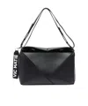 Vic Matie Double Handle Shoulder Bag In Black