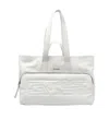 Vic Matie Double Handle Shoulder Bag In White