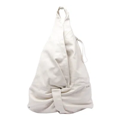 Vic Matie Elisa Bag With Knot In White