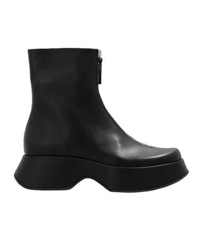 Vic Matie Elodie Platform Boots In Black