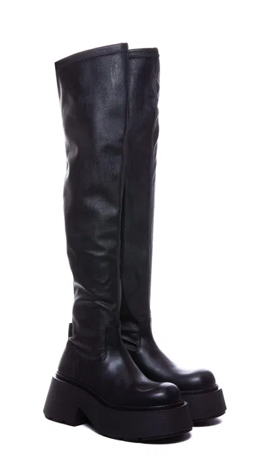 Vic Matie Etna Boots In Black