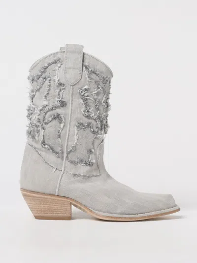 VIC MATIE BOOTS VIC MATIÉ WOMAN COLOR GREY,G68963020