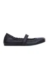 Vic Matie Square-toed Ballet Shoes In Black