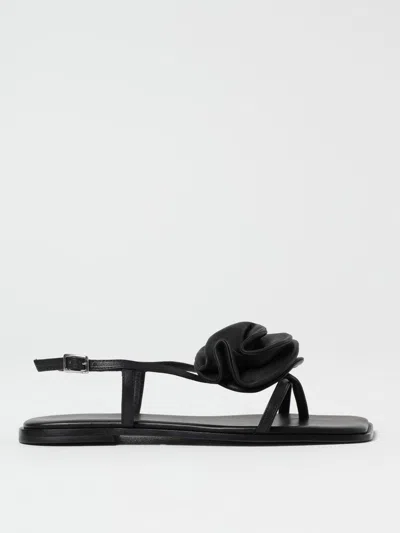 Vic Matie Flat Sandals Vic Matié Woman Color Black