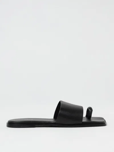 Vic Matie Flat Sandals Vic Matié Woman Color Black