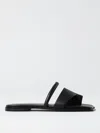 Vic Matie Vic Matié Single-finger Slipper In Calfskin Nappa In Black