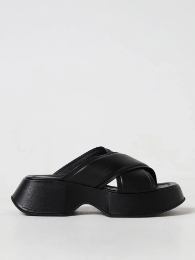 Vic Matie Flat Sandals Vic Matié Woman Color Black