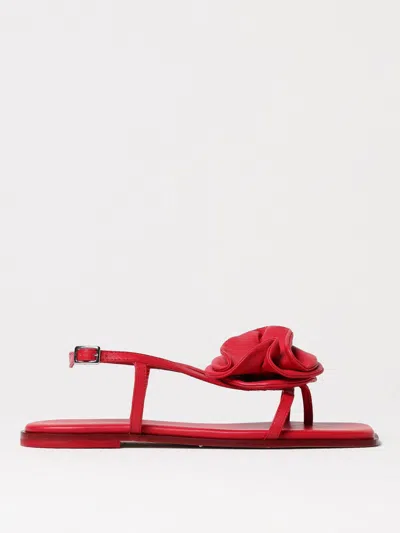Vic Matie Flat Sandals Vic Matié Woman Colour Red