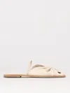 Vic Matie Flat Sandals Vic Matié Woman Color White