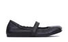Vic Matie Square-toed Ballet Shoes In Black