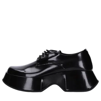 Vic Matie Flat Shoes In Black