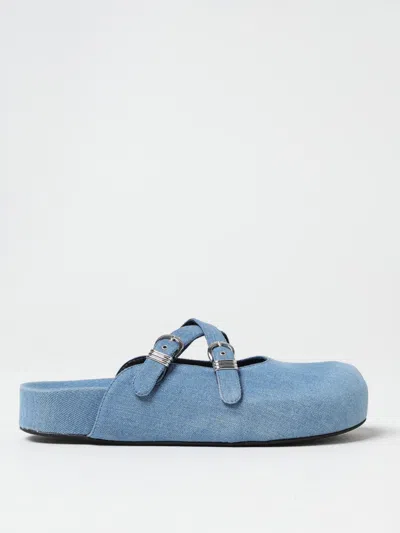 Vic Matie Flat Shoes Vic Matié Woman Color Denim