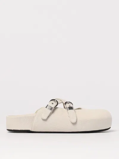Vic Matie Flat Shoes Vic Matié Woman Color White